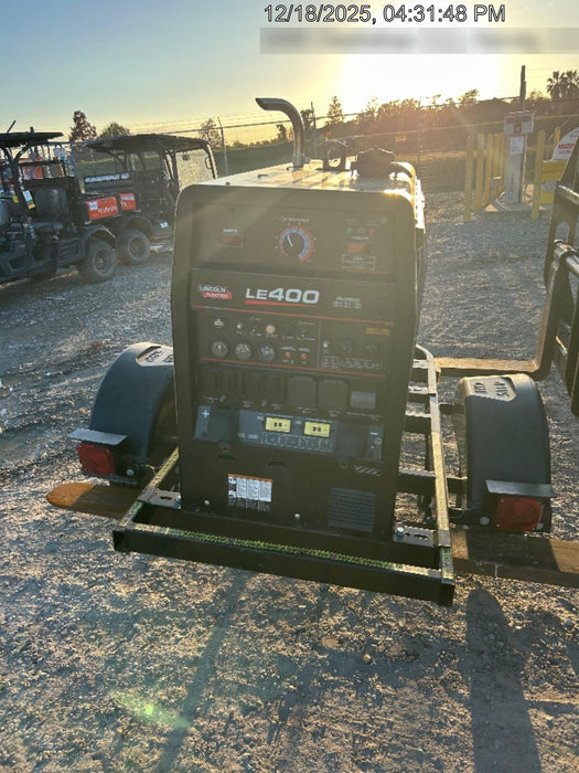 2024 Lincoln Electric LE400 Kubota V1505, Trlr, Cable Rack, Light Kit, ES Decals, T3