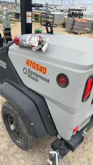 2024 Wacker Neuson LTT4 Diesel, Kohler KDW702, Deep Sea Controller, Auto Start, LED 320W, Bypass Outlet, T3