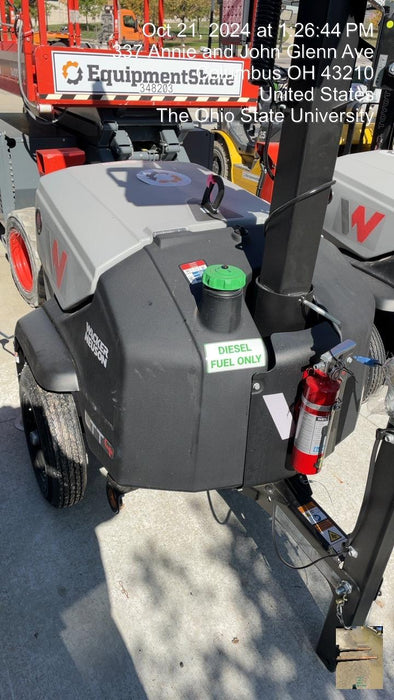 2024 Wacker Neuson LTT4 Diesel, Kohler KDW702, Deep Sea Controller, Auto Start, LED 320W, Bypass Outlet, T3