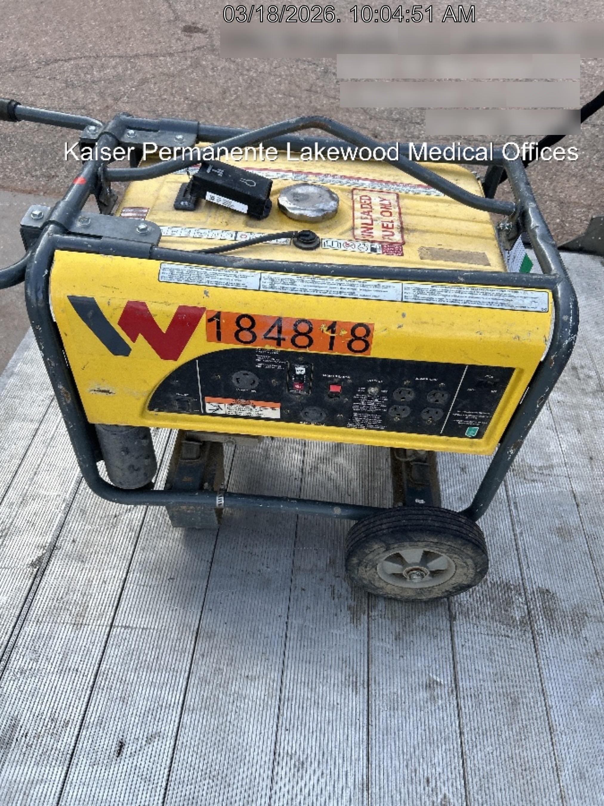 2021 WACKER NEUSON GP6600A