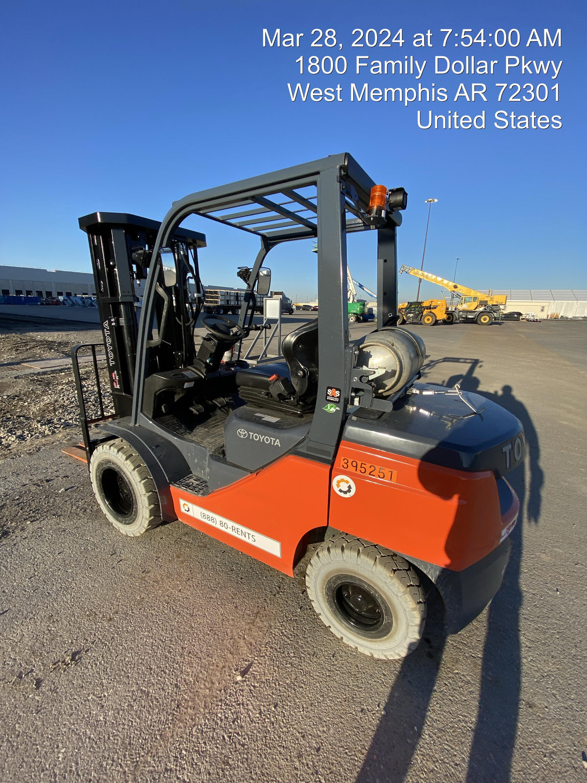 2023 TOYOTA 8FGU30 LP - Quad