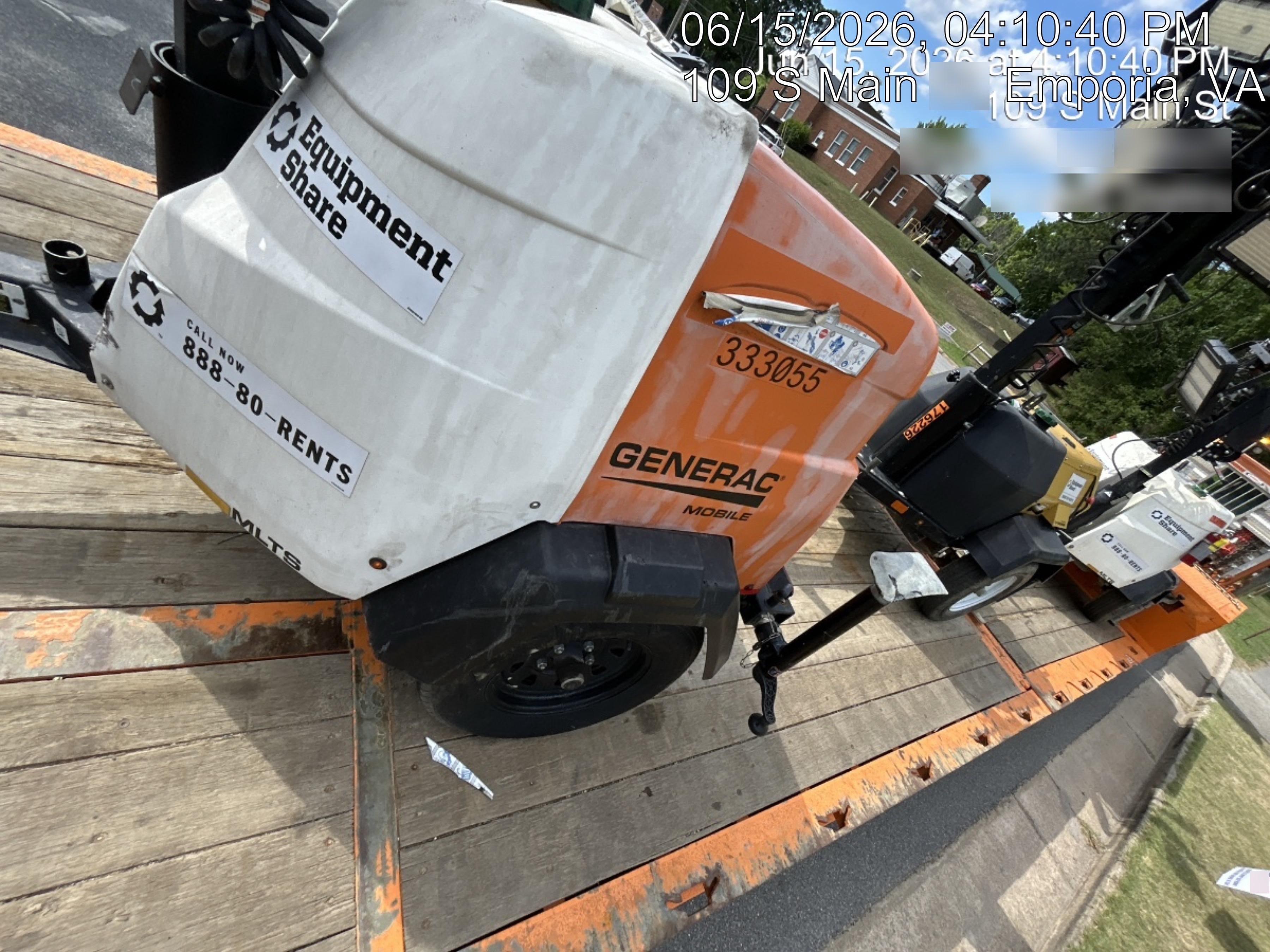 2023 Generac MLT2 Diesel, Flex Switch 120V Input, Powerzone Controller, (4) 320W LED Lights, 4kW Generator, 39.9 Gal Fuel Tank, 2" Ball, T3