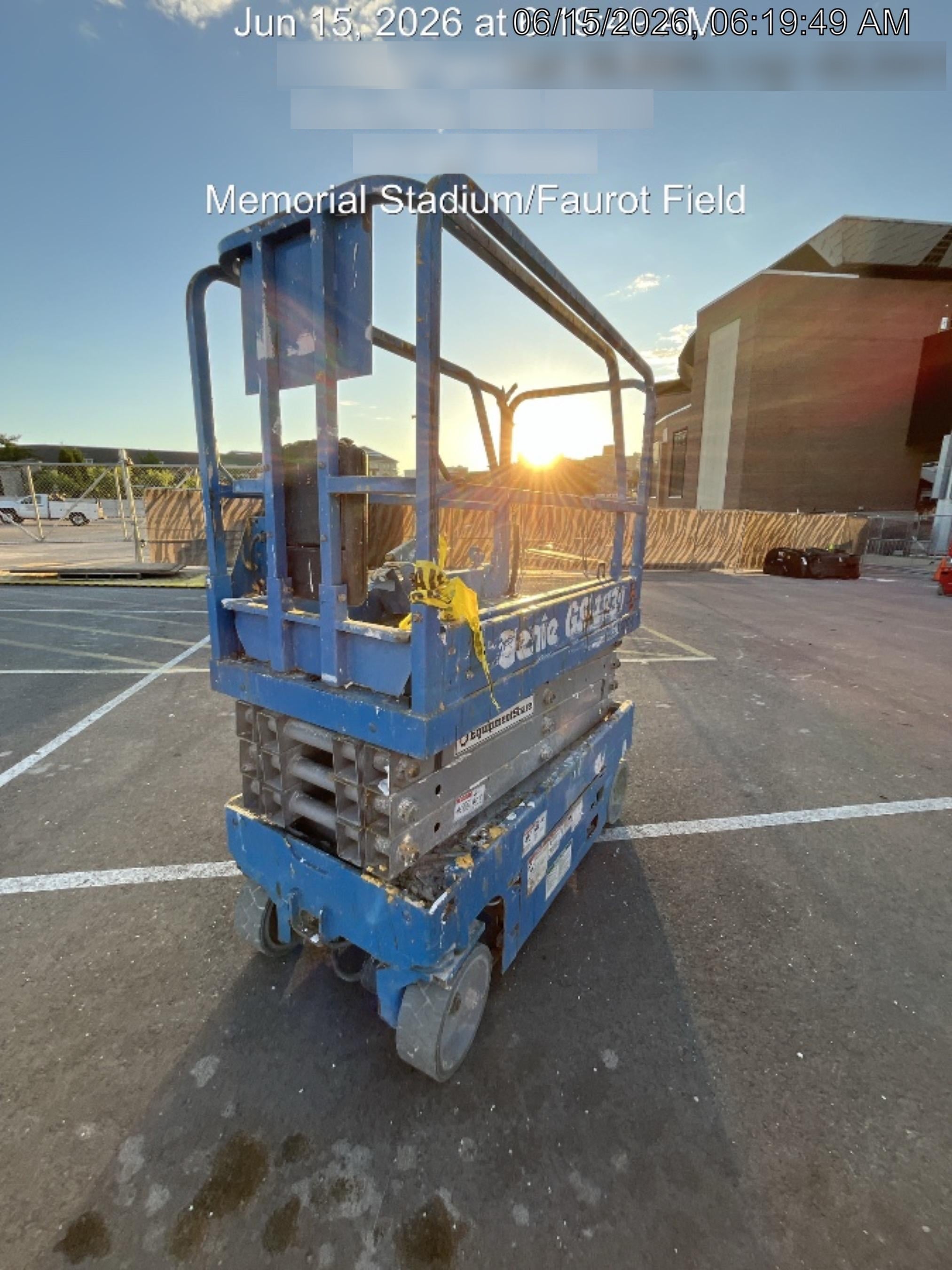2018 Genie GS-1930 Genie GS-1930 w/Fixed Rail, Chain Entry