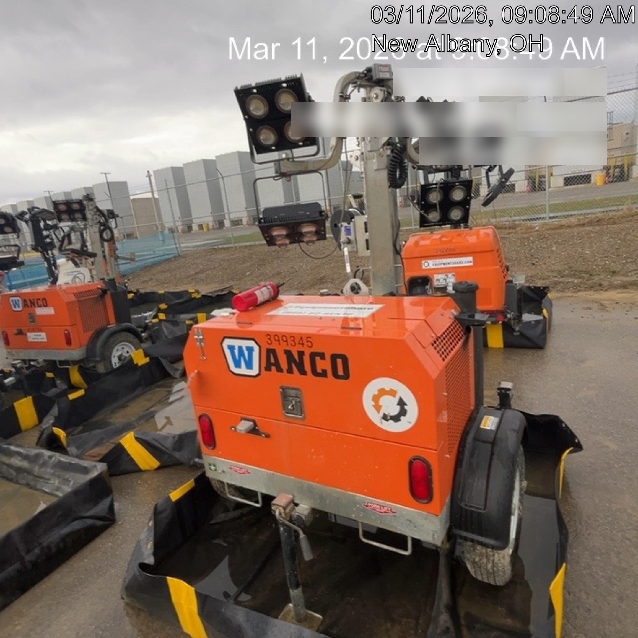 2024 Wanco WLTT-4MM4K Diesel, Deep Sea Controller, Shore Power Plug, Auto Start, (4) 350W LED Floodlights, 4kW Generator, 60 Gal Fuel Tank, 2" Ball, T3