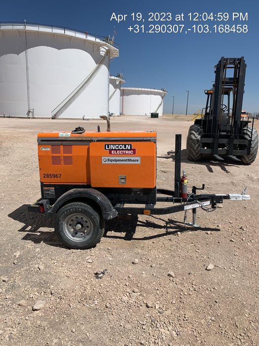 2022 Lincoln Electric LE400 Kubota V1505, Trlr, Cable Rack, Light Kit, ES Decals, T3