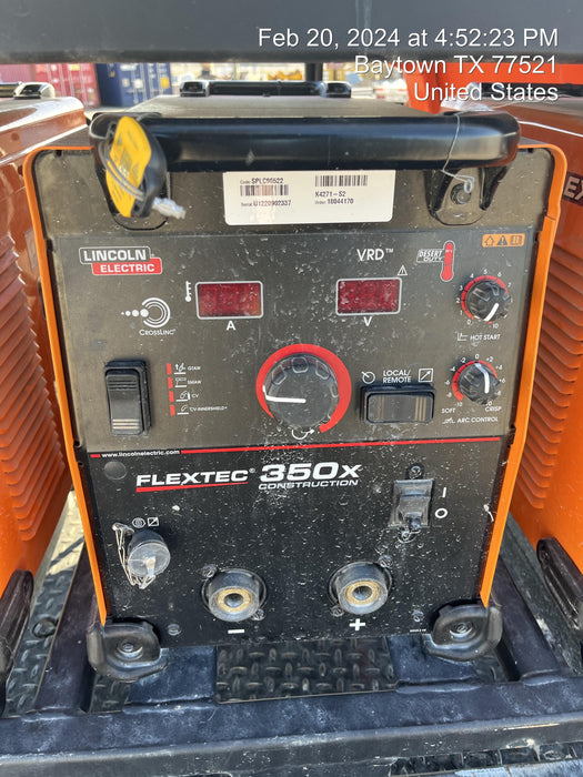 2022 LINCOLN ELECTRIC FLEXTEC 350X