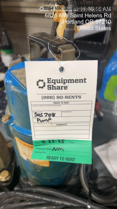 2025 TSURUMI HS3.75S