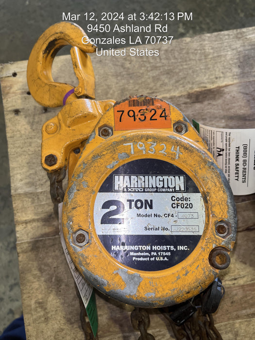 2020 HARRINGTON CF020-20