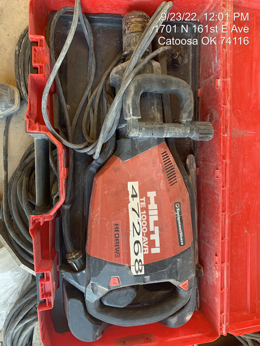 2019 HILTI TE 1000-AVR