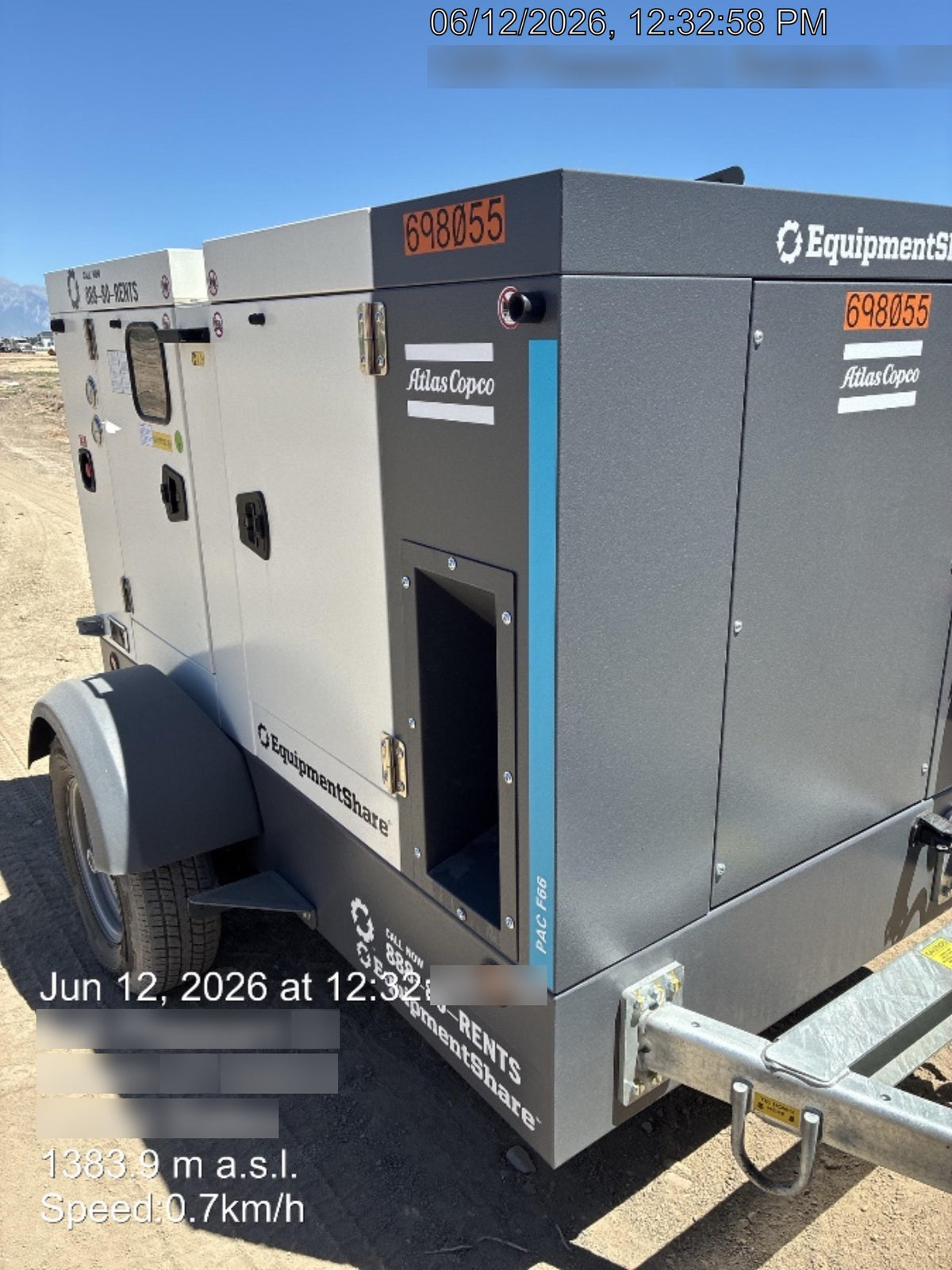 2026 ATLAS COPCO PAC F66 KD-S