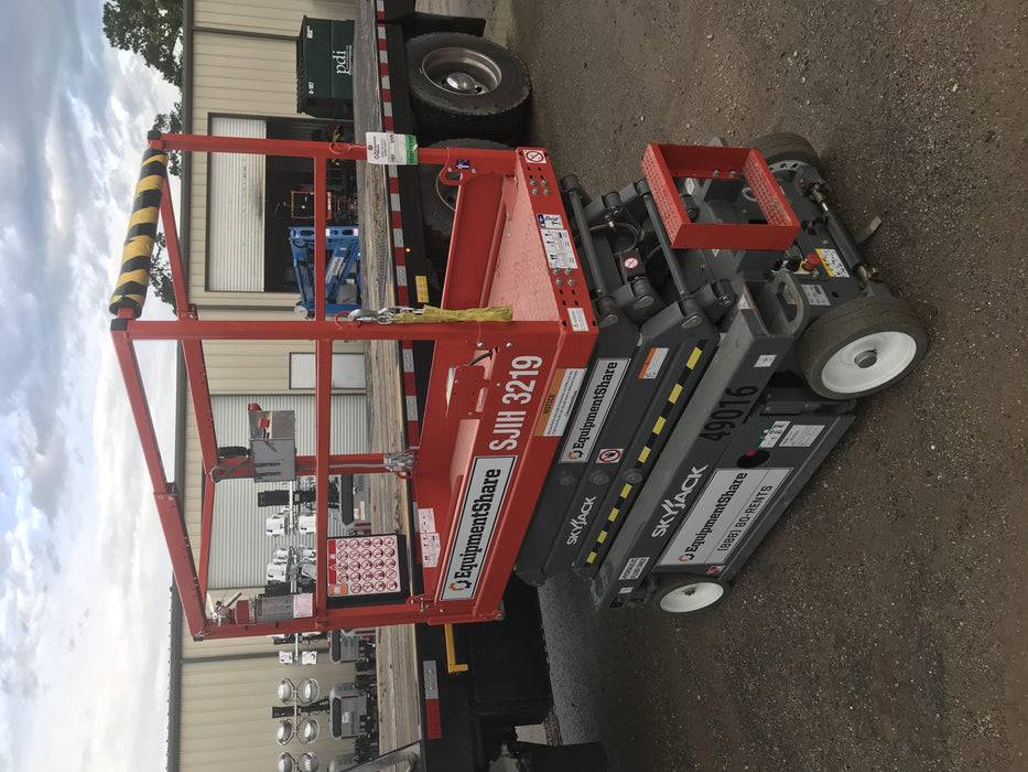 2019 Skyjack SJIII-3219 Standard Options, Trojan Batteries