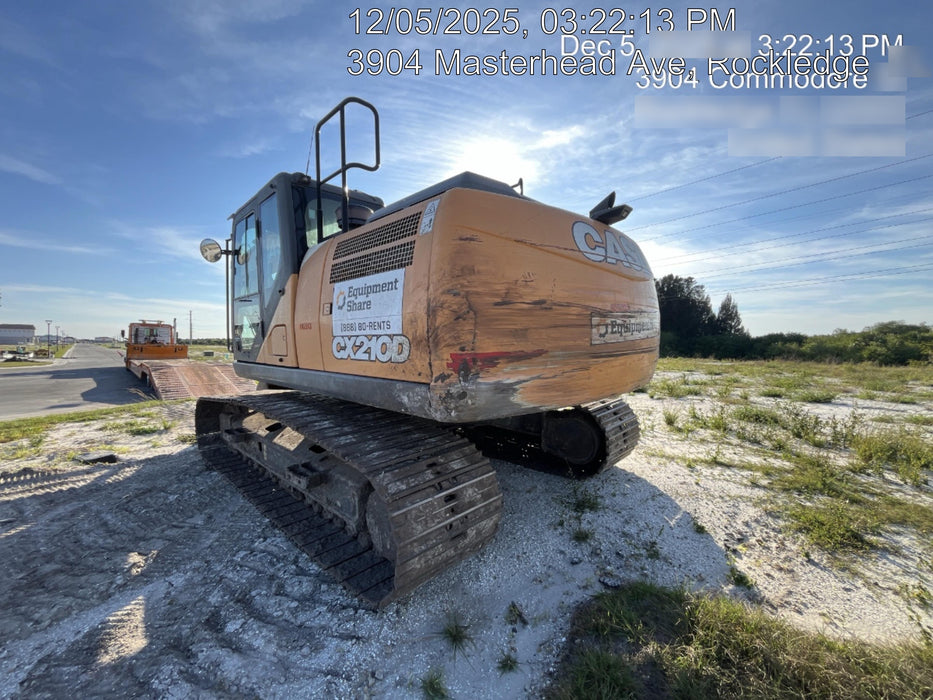 2018 CASE CX210D