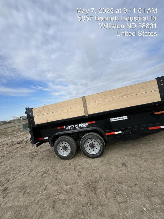 2025 TEXAS PRIDE TRAILERS DT714416KBP