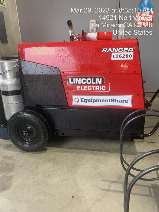 2020 Lincoln Electric Ranger 305 LPG K3430-1, Ranger 305 LPG, Undercarriage, Tank Holder & Strap, 10kw AC Gen, 25hp Kohler LPG Eng