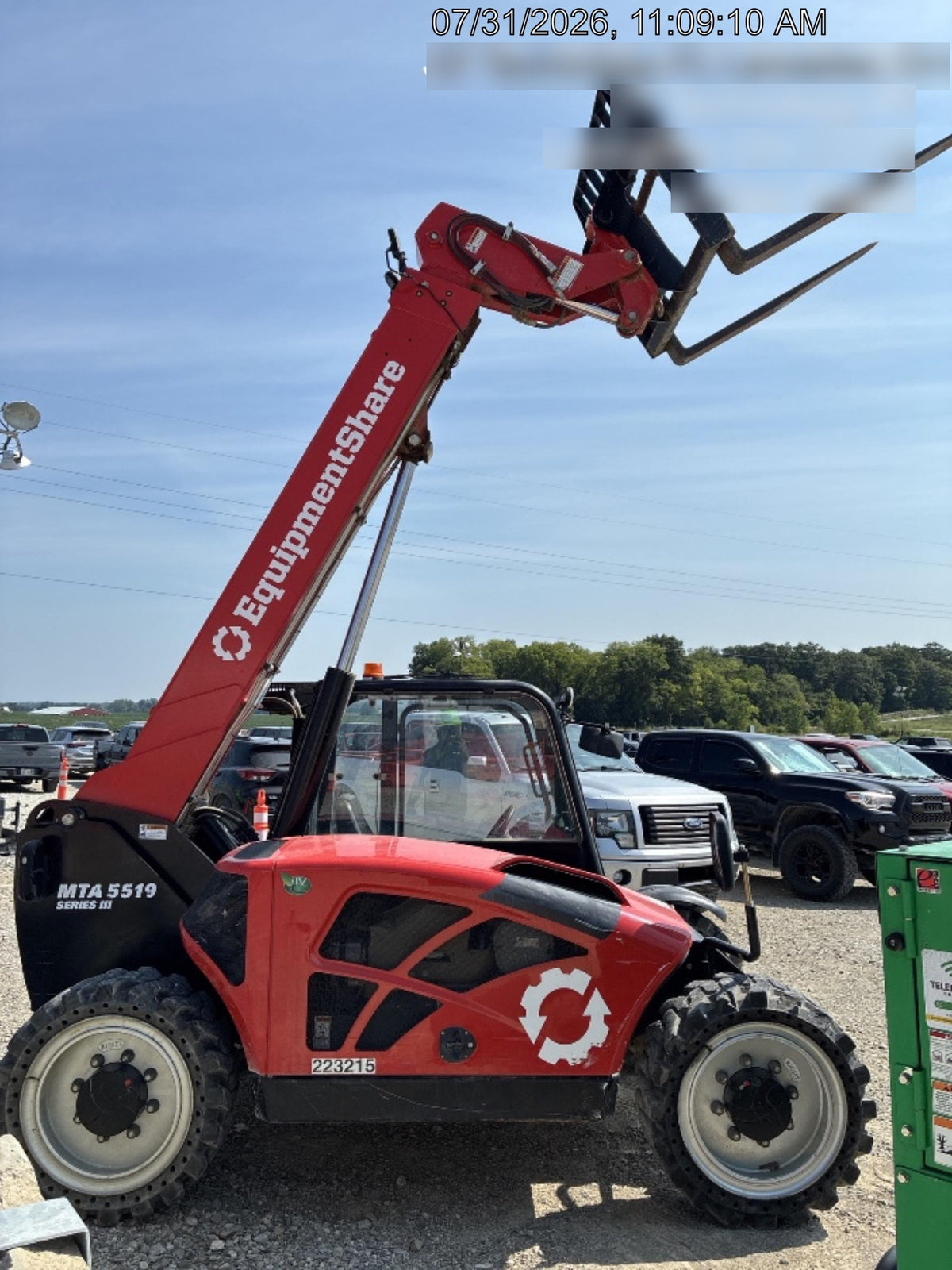 2022 MANITOU MTA5519
