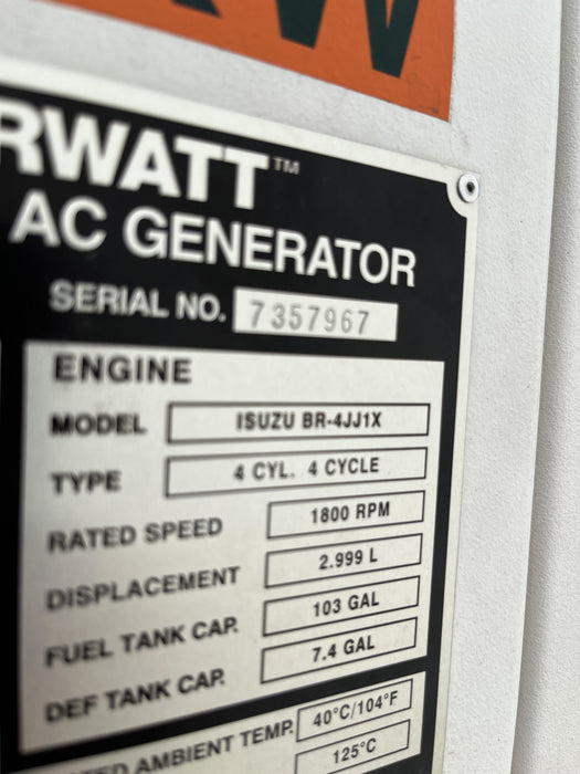 2022 MULTIQUIP DCA70