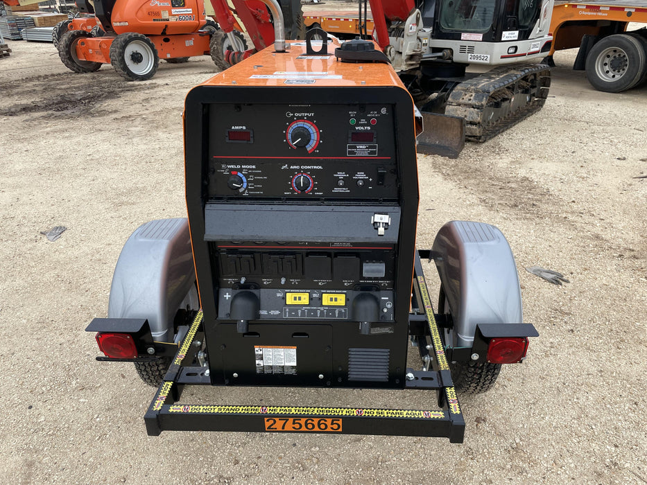 2022 Lincoln Electric LE400 Kubota V1505, Trlr, Cable Rack, Light Kit, ES Decals, T3