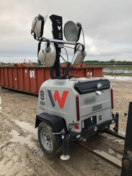2018 Wacker Neuson LTV6L-MH Wacker Neuson LTV6L Mobile Light Tower w/Fuel Level Sensor Installed