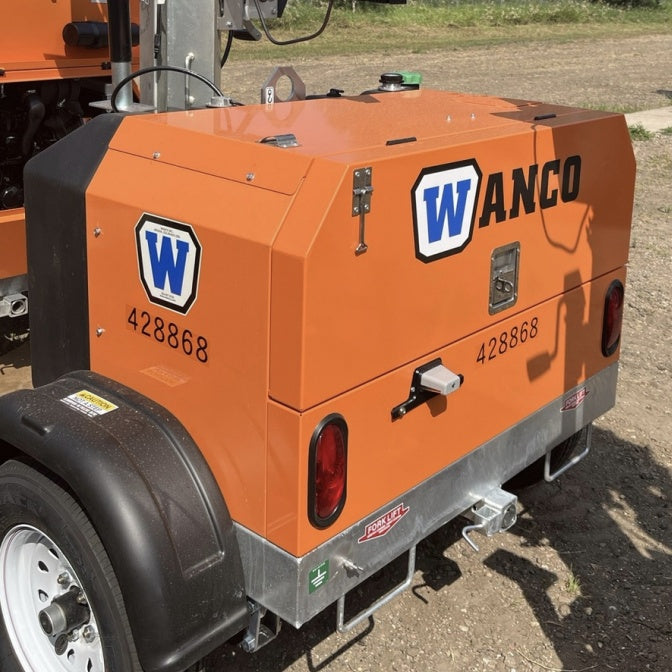 2024 Wanco WLTT-4MM4K Diesel, Deep Sea Controller, Shore Power Plug, Auto Start, (4) 350W LED Floodlights, 4kW Generator, 60 Gal Fuel Tank, 2" Ball, T3