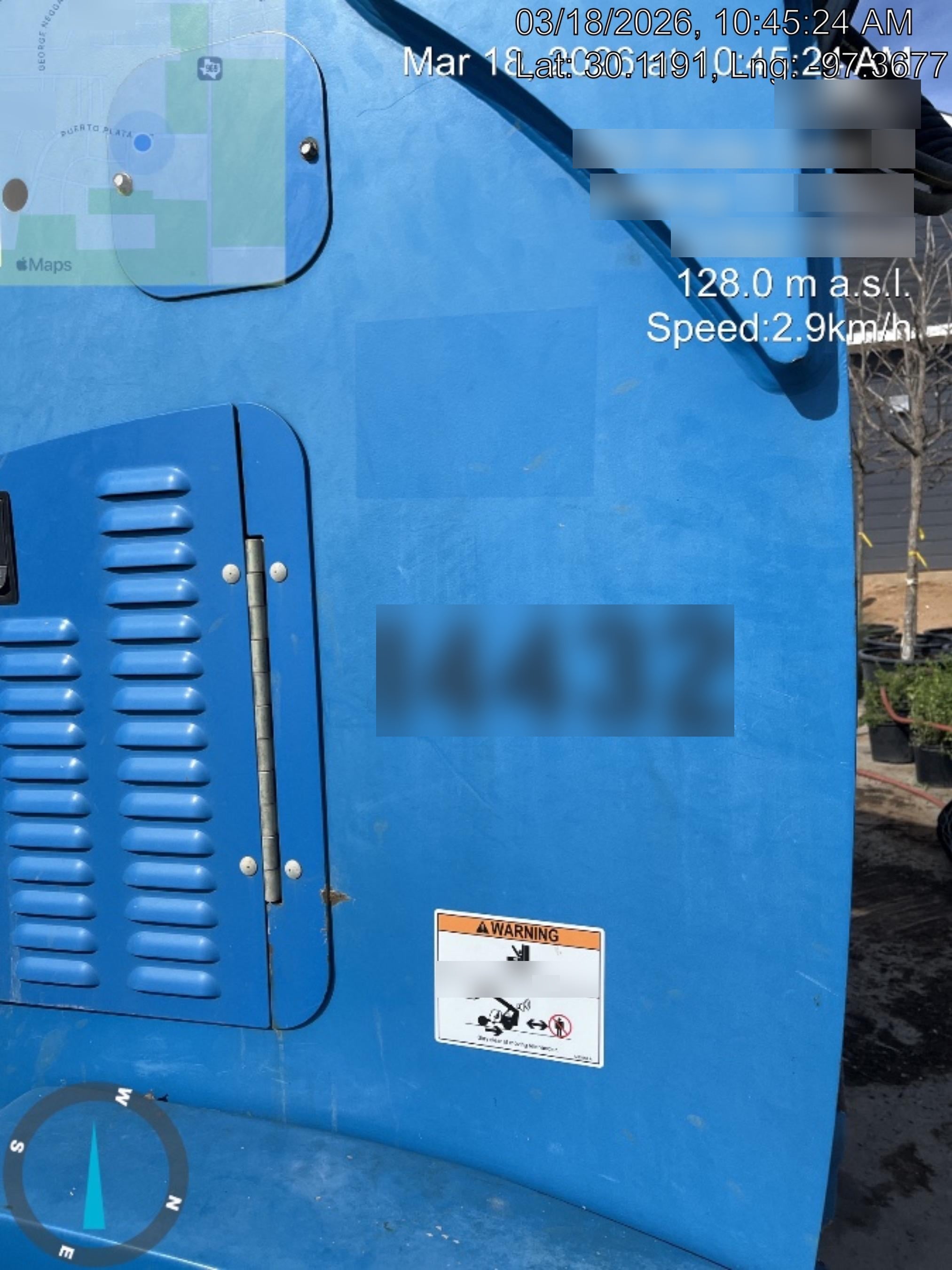 2018 Genie GTH-1056 Genie GTH-1056 w/CAB, Solid Tires, Work Lights, 60" carriage/forks, cab mesh, beacon