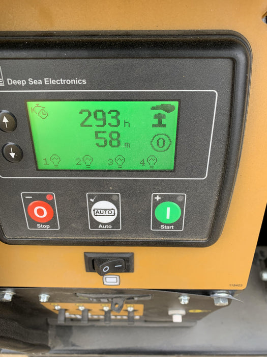 2021 Allmand NLV3GR (4) LED Light Fixture 350W, 23' Vertical Mast, 3kW Prime, Towable, Deep Sea L401, Leveling Jacks, Yanmar T4F 5.8hp