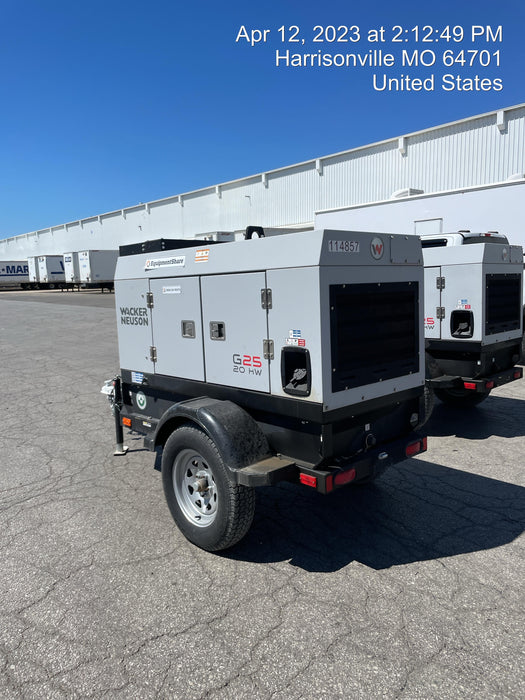 2020 WACKER NEUSON G25