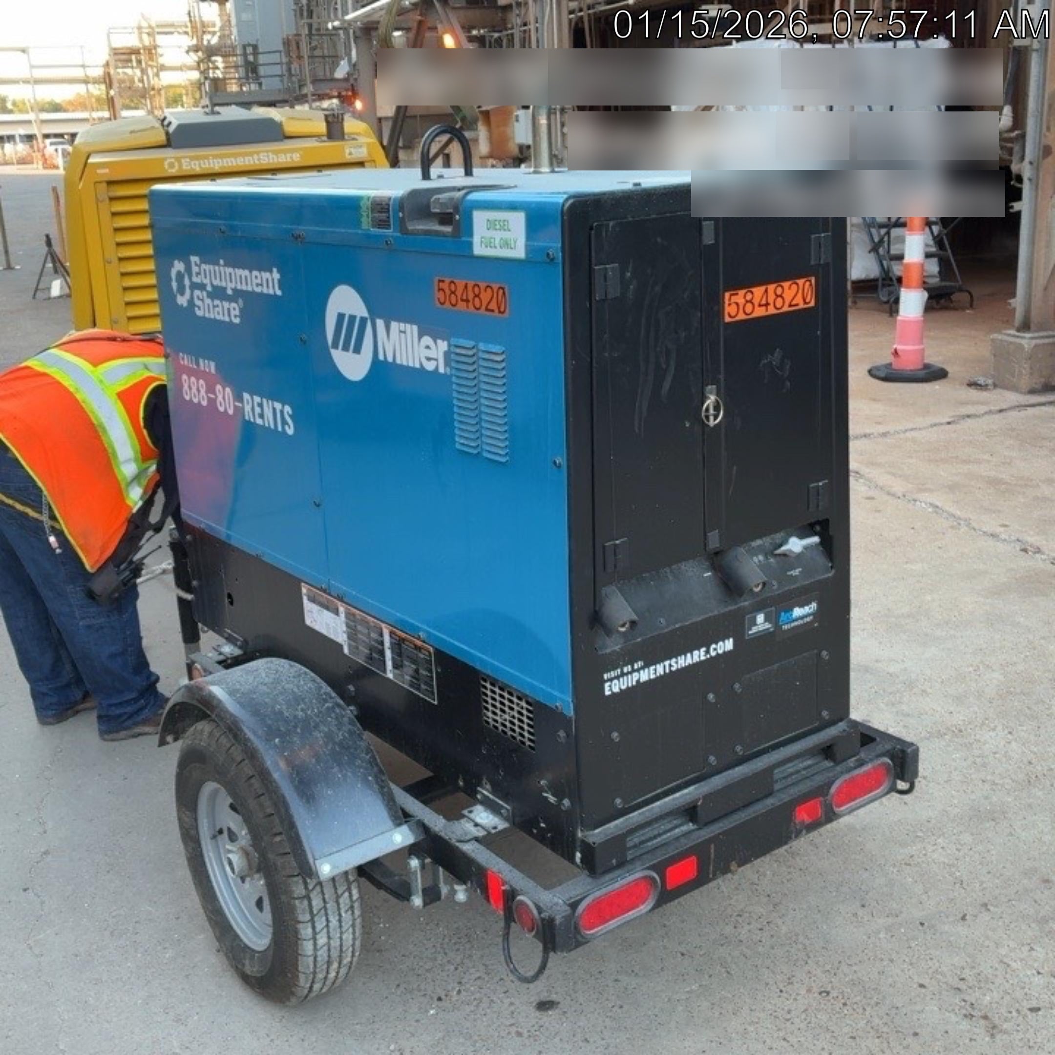 2025 MILLER ELECTRIC BIG BLUE 500