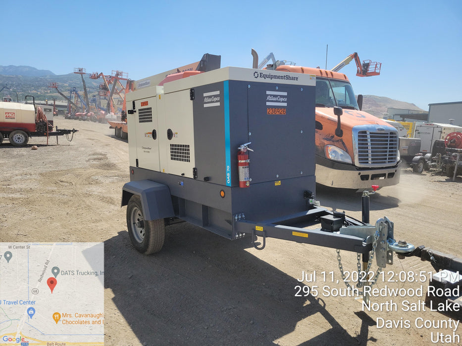 2022 ATLAS COPCO QAS 70