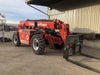 2020 Manitou MTA12055SER3 Cab/Heat/Air, Solid Tires, Amber Strobe, Lift Hook w/66" Carriage, 60" Forks