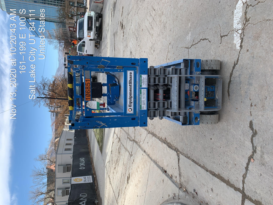 2020 Genie GS-1930 Solid Non Marking Tires, Beacon, Folding rails with half height swing gate, 800W Inverter