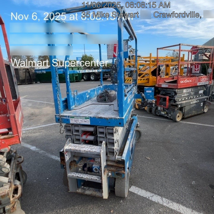 2019 Genie GS-1930 Fixed Rails with Chain Entry