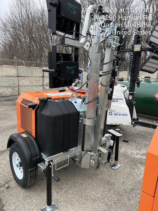 2024 Wanco WLTT-4MM4K Diesel, Deep Sea Controller, Shore Power Plug, Auto Start, (4) 350W LED Floodlights, 4kW Generator, 60 Gal Fuel Tank, 2" Ball, T3