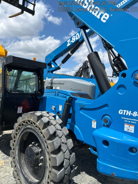 2024 Genie GTH-844 74Hp Dsl, Cab/Heat/Air, Sld Tires, LED WL, Bcn, L Hook, T3 + Access Control