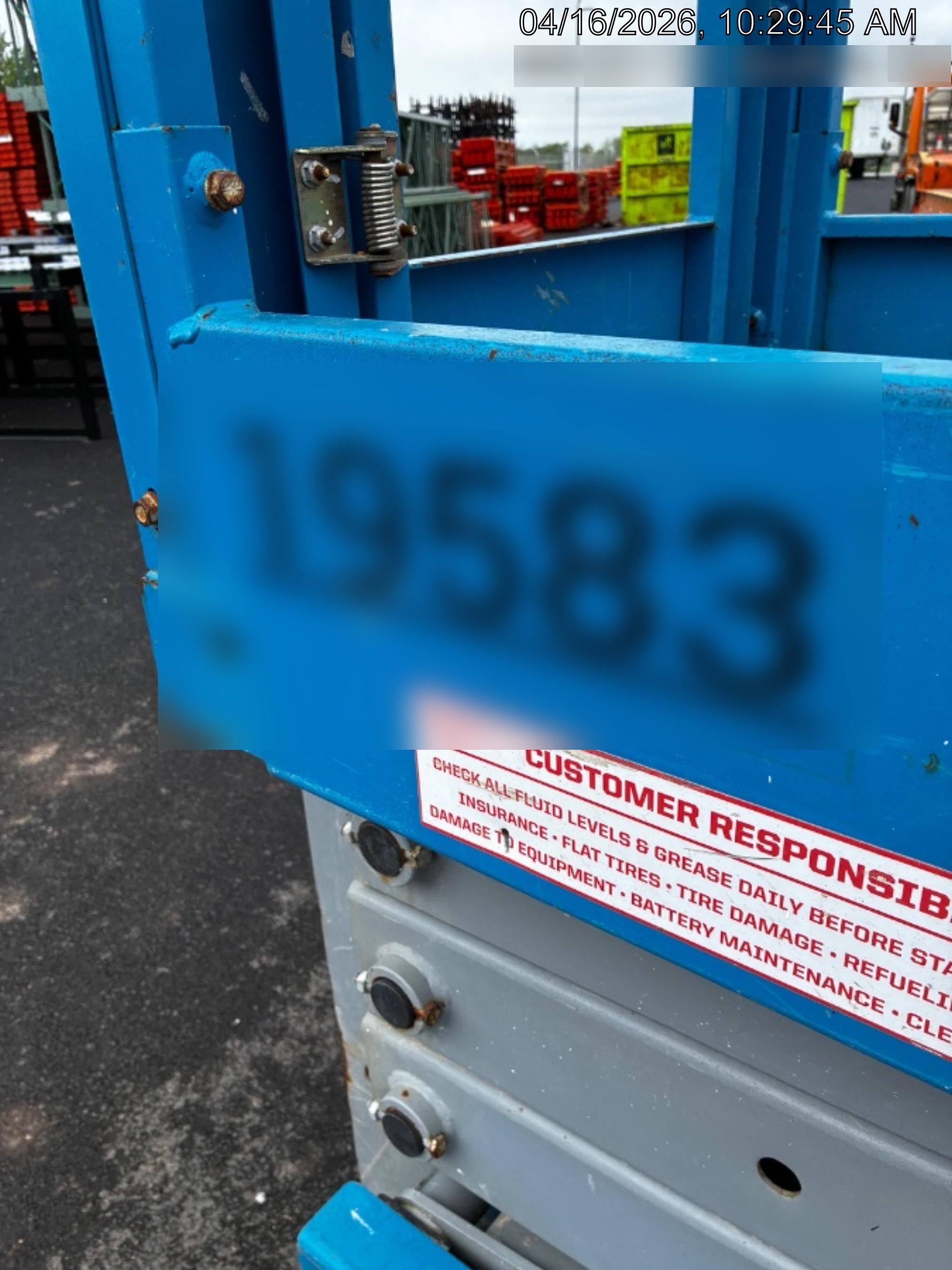 2018 Genie GS-2632 Genie GS-2632 w/Fixed Rail, Chain Entry