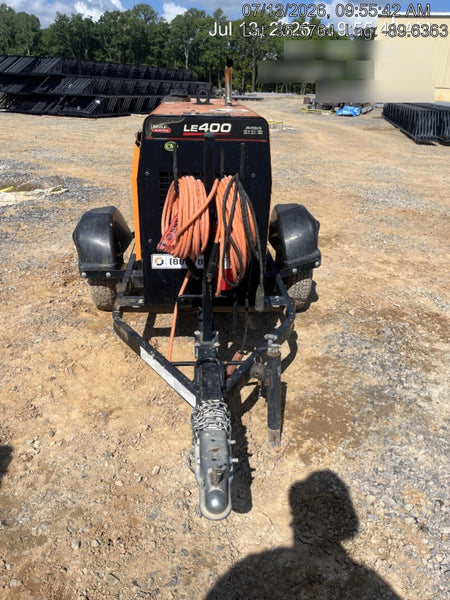 2023 Lincoln Electric LE400 Kubota V1505, Trlr, Cable Rack, Light Kit, ES Decals, T3