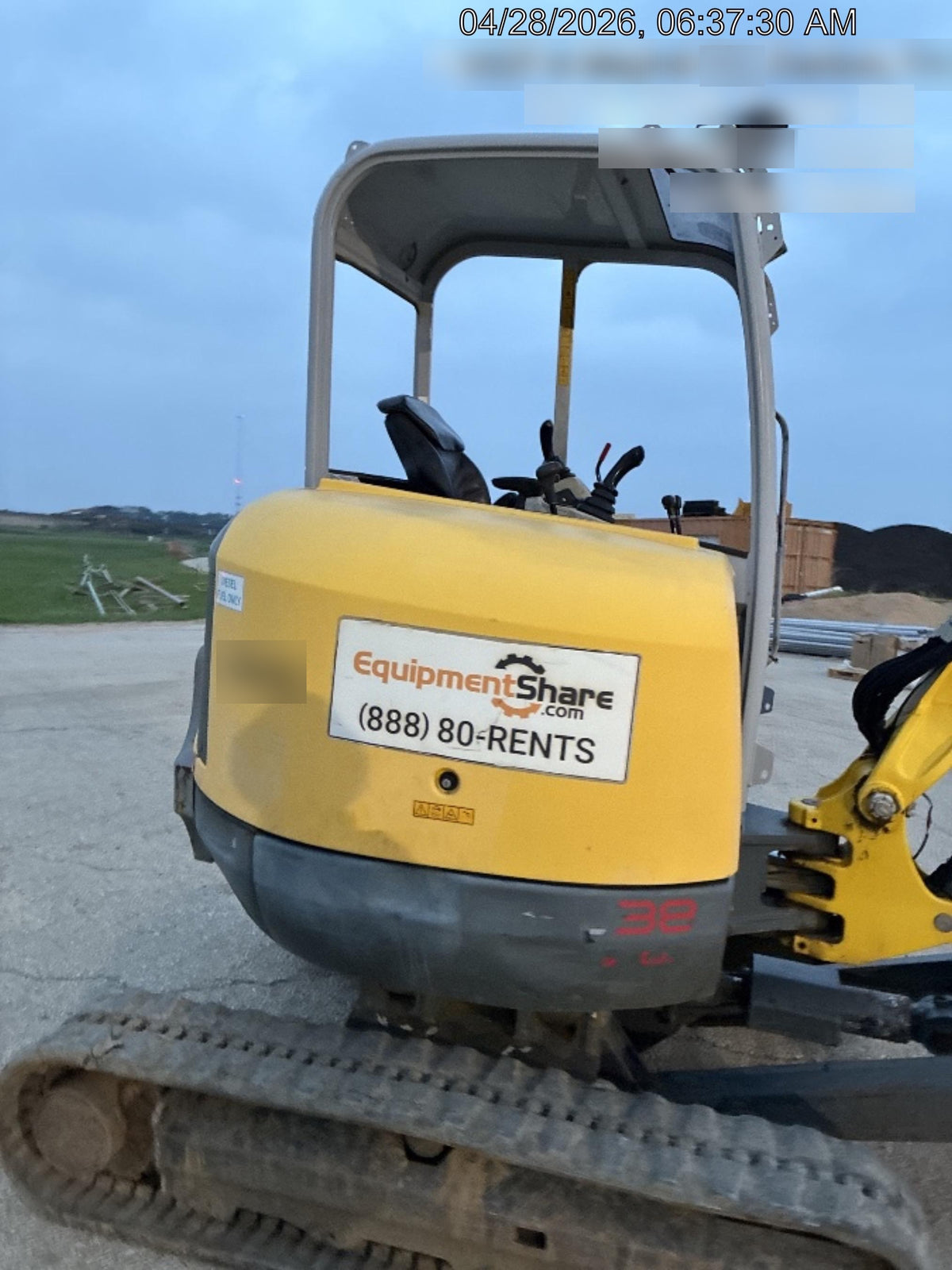 2018 WACKER NEUSON EZ38