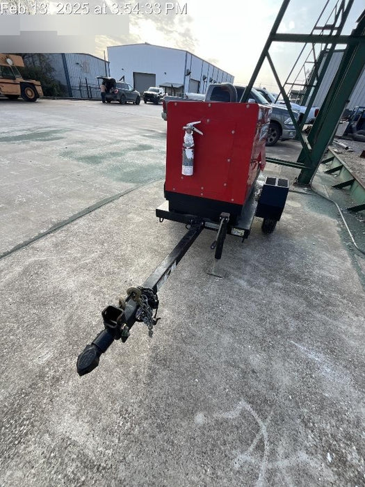 2022 Shindaiwa DGW400MDL Kubota D902 Engine, 23 HP, Dual Op Welder, Wire, Arc, Droop Stick, Tig, and CC Stick Functionality, Simulphase, 3 Phase and 1 Phase Gen Output, Single Axle NB Trlr, Slr Trckl Chrg 12V 12W, Fire Ext