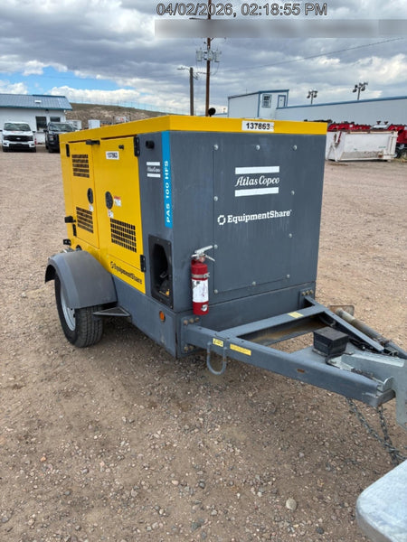 2021 ATLAS COPCO PAS 100 HF CS Enclosed