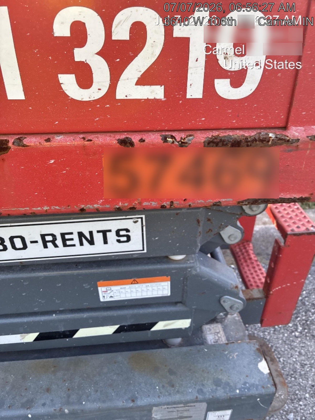 2018 Skyjack SJIII-3219 Standard Rental Specs
