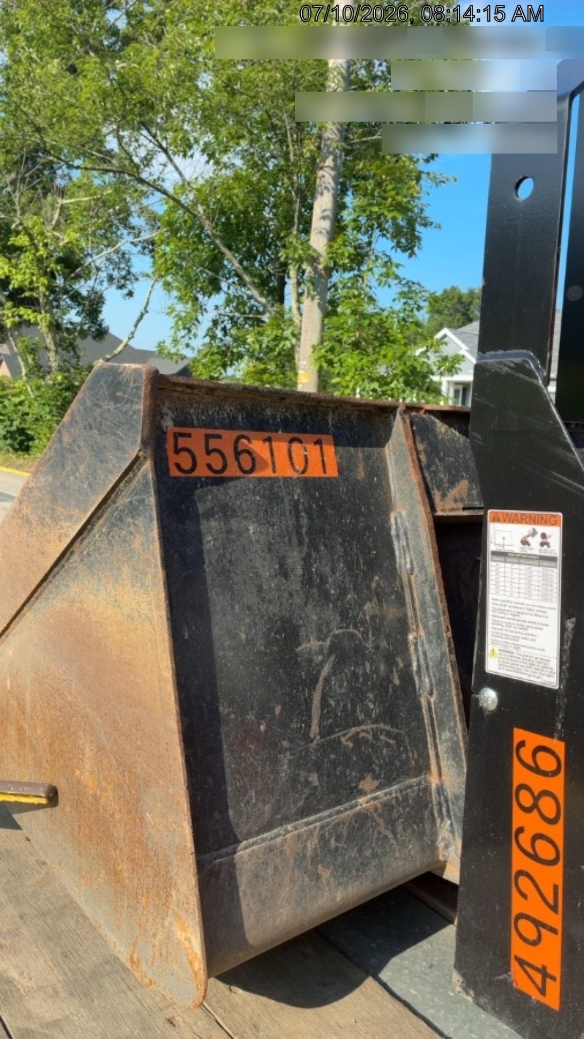 2025 TAKEUCHI 76" Smooth Bucket - Takeuchi