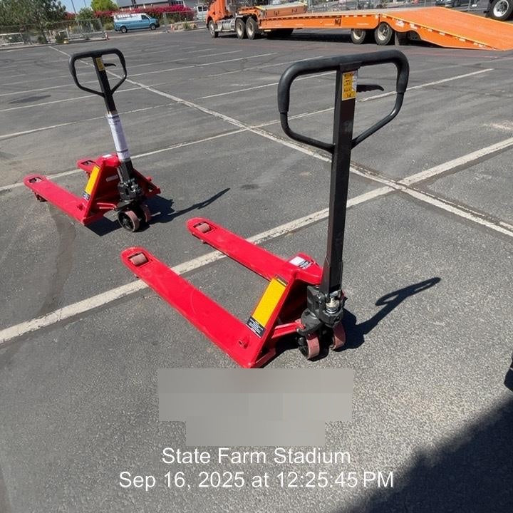 2025 GRAINGER PALLET JACK, 5500 LBS., GRAINGER