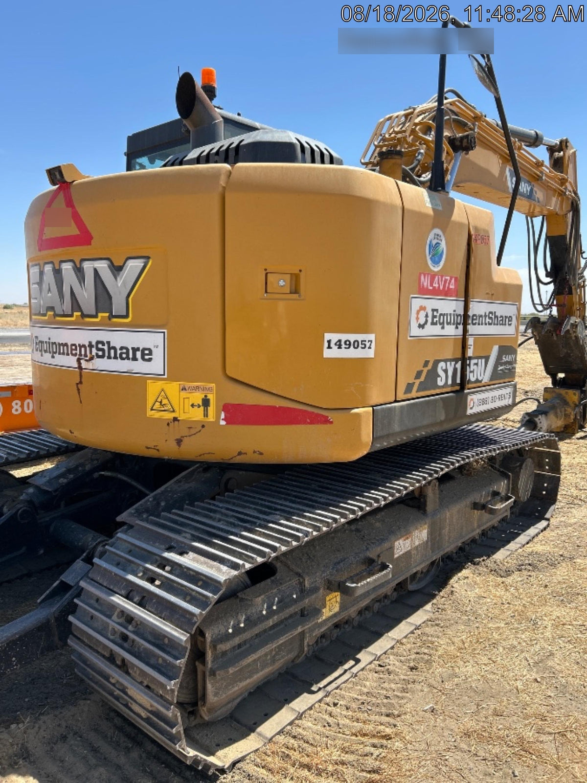2021 SANY SY155U
