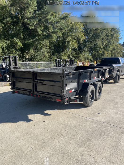 2024 BIG TEX TRAILER 16LP - 16' Bumper Pull Dump Trailer
