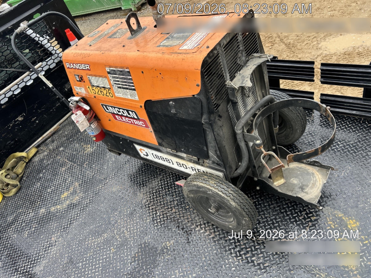 2021 Lincoln Electric Ranger 305 LPG LPG One-Pak (includes undercarriage, tank holder & tank strap) ORANGE