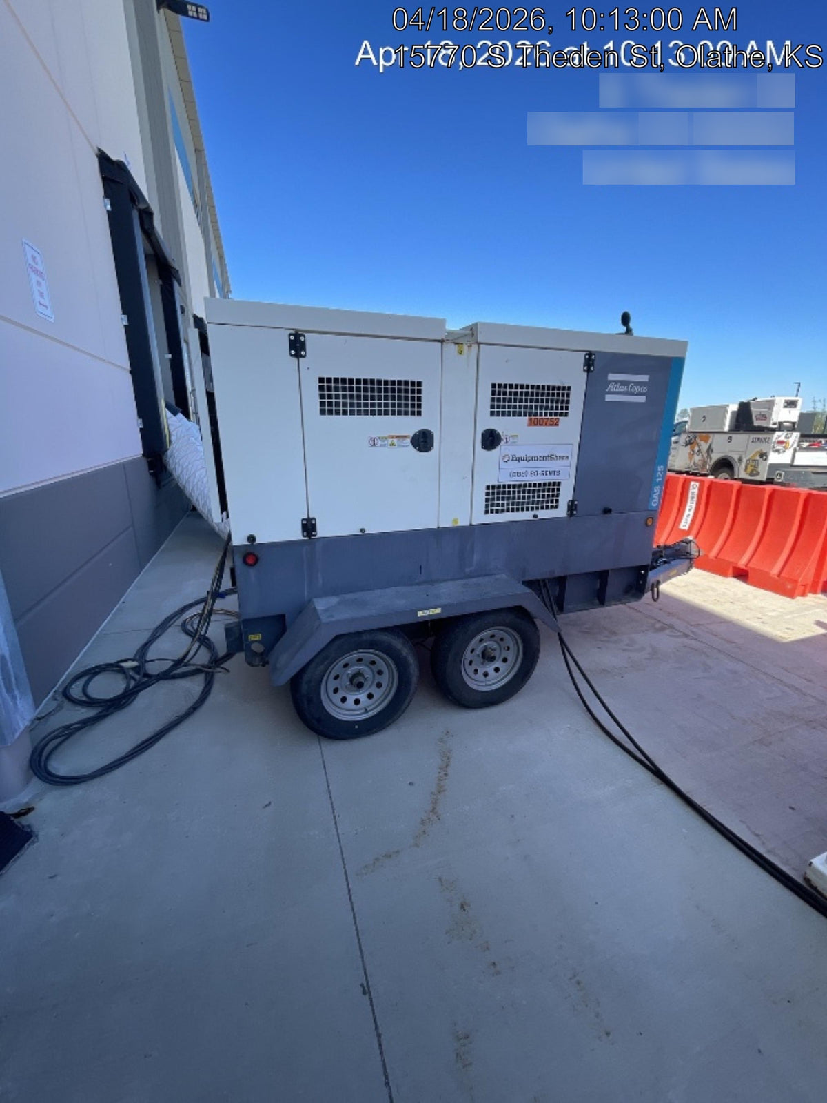 2020 ATLAS COPCO QAS 125