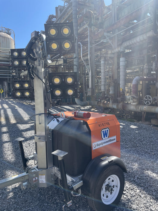 2024 Wanco WLTT-4MM4K Diesel, Deep Sea Controller, Shore Power Plug, Auto Start, (4) 350W LED Floodlights, 4kW Generator, 60 Gal Fuel Tank, 2" Ball, T3