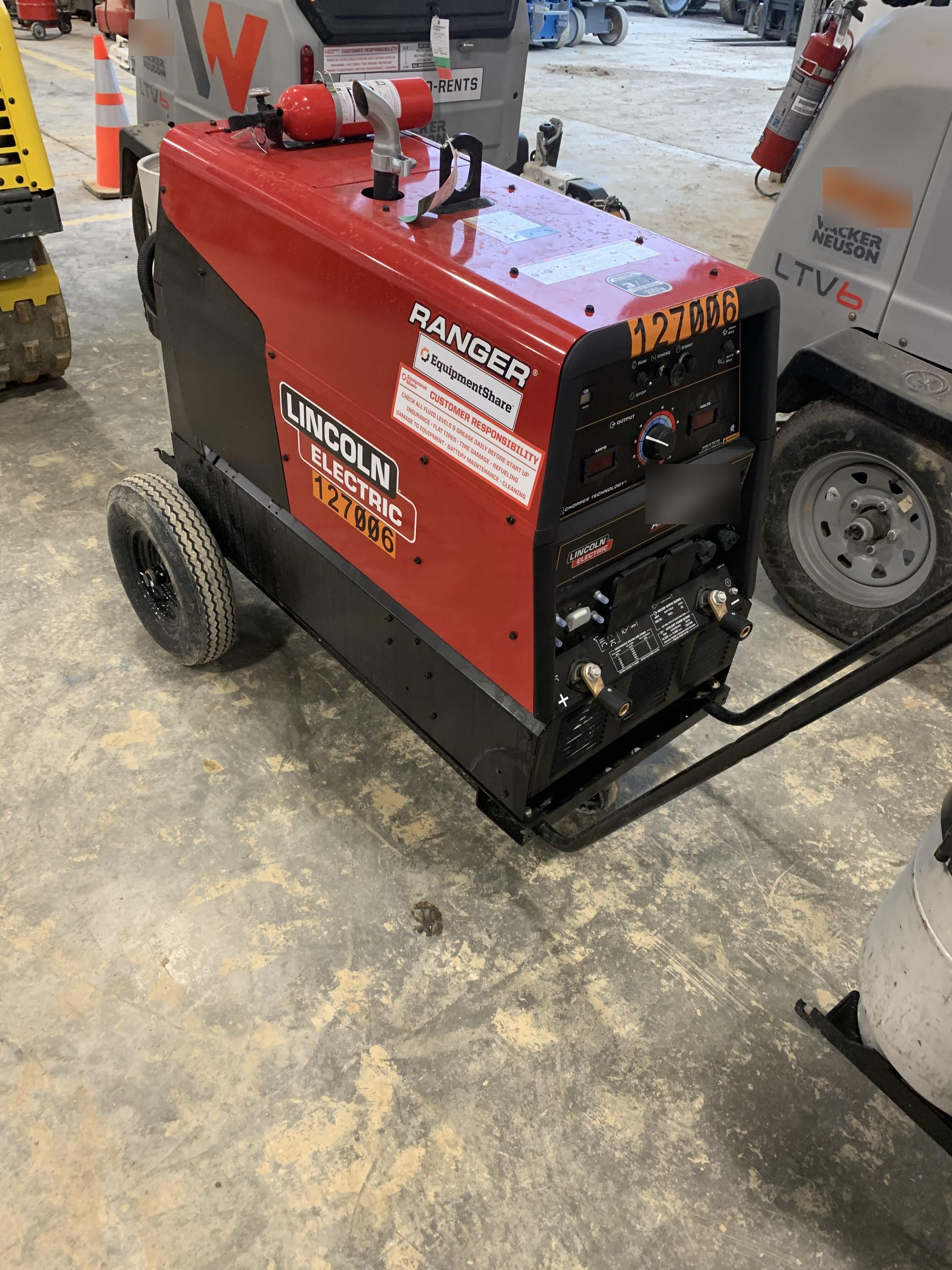 2021 Lincoln Electric Ranger 305 LPG K3430-1, Ranger 305 LPG, Undercarriage, Tank Holder & Strap, 10kw AC Gen, 25hp Kohler LPG Eng