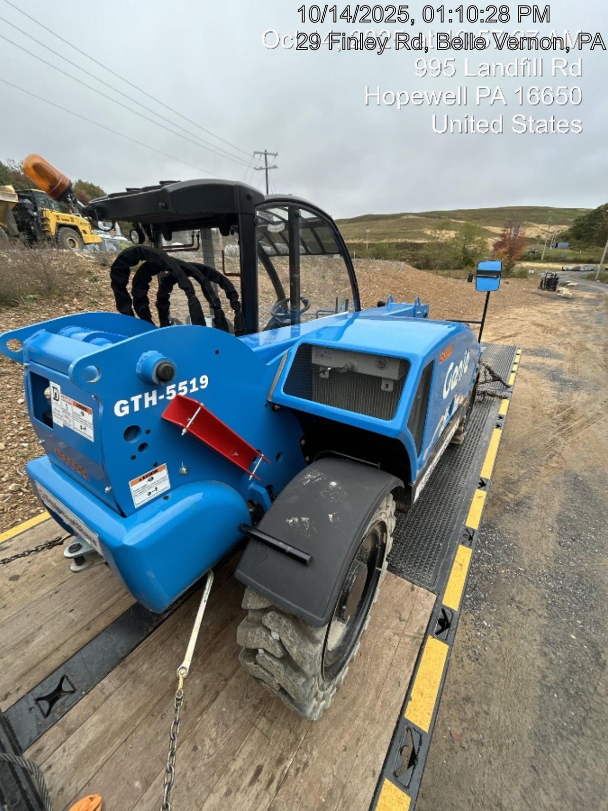 2024 Genie GTH-5519 74Hp Dsl, Cab/Heat/Air, Solid Tires, LED WL, T3 + Access Control
