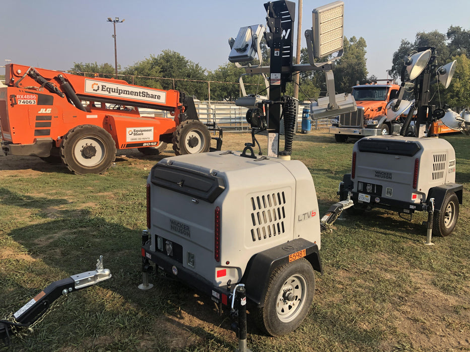 2019 Wacker Neuson LTV6K-LED Standard LED Towable Light Tower w/None