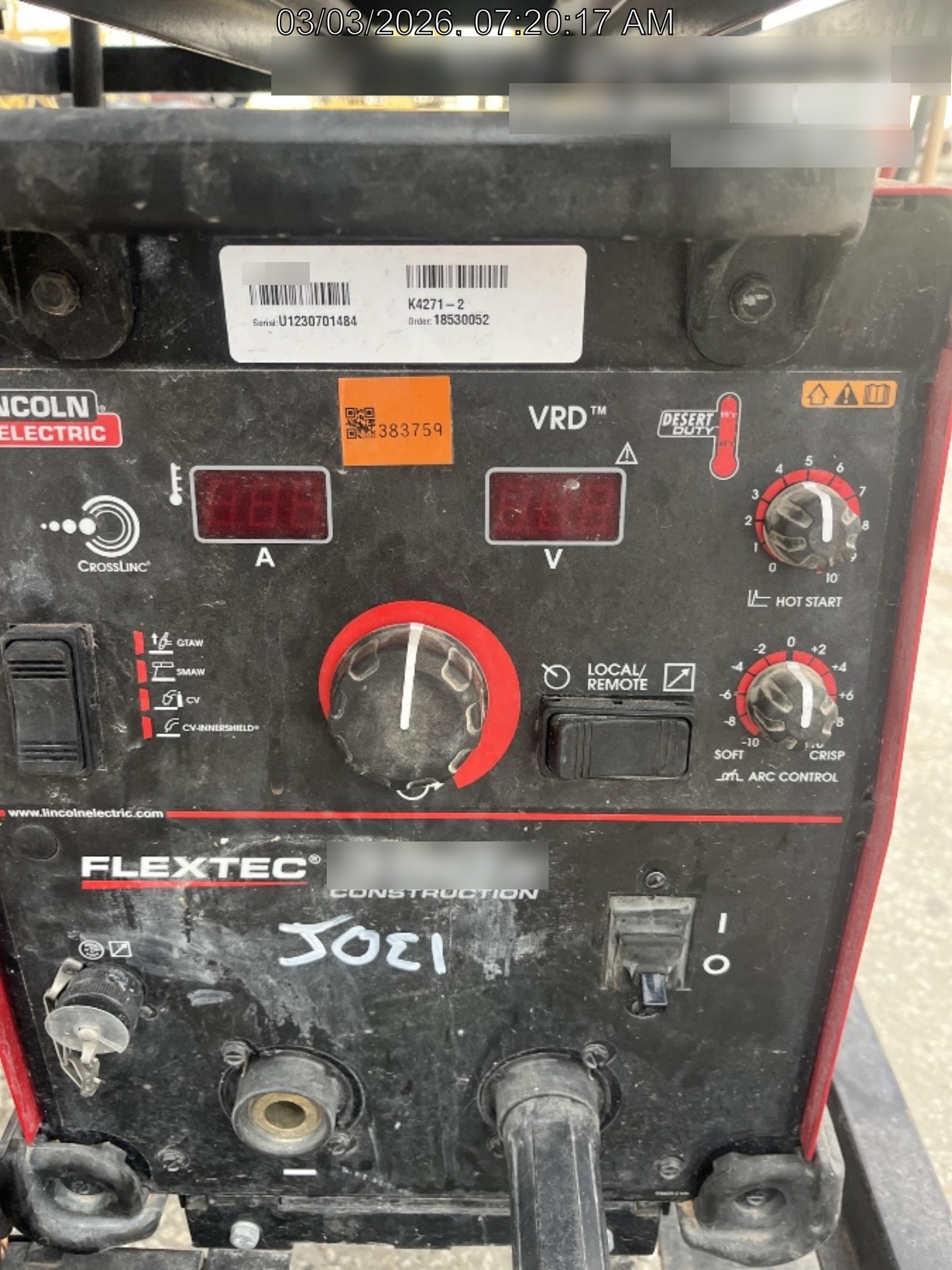 2024 LINCOLN ELECTRIC FLEXTEC 350X